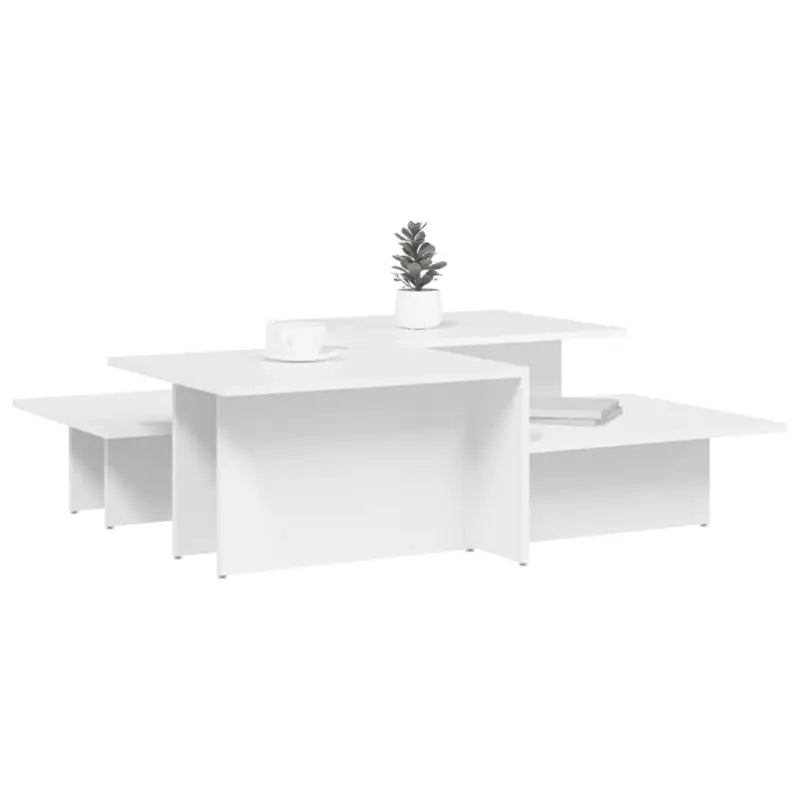Eenvoudig schoon te maken salontafel met bewerkt hout - Salontafels
