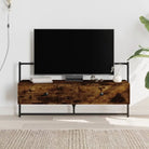 Eenvoudig schoon te maken Tv-meubel met strak Klassiek ontwerp - Gerookt eiken / 1 / 100.5 cm - Tv-meubels