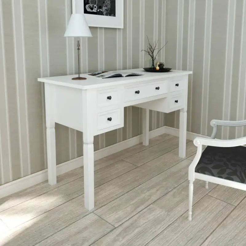 Eenvoudige en romantische schrijftafel voor studeerkamer of slaapkamer - Bureaus