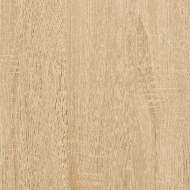Eenzijdige wandtafel met bewerkt hout en metalen frame - Bijzettafels