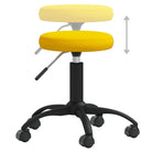Eetkamerstoel met fluwelen bekleding en stevig stalen frame - Eetkamerstoelen