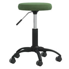 Eetkamerstoel met fluwelen bekleding en stevig stalen frame - Donkergroen / 1 - Eetkamerstoelen