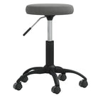 Eetkamerstoel met fluwelen bekleding en stevig stalen frame - Donkergrijs / 1 - Eetkamerstoelen