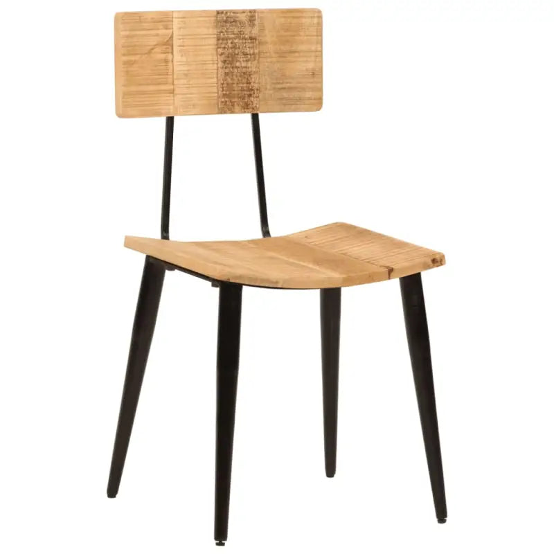 Eetkamerstoelen in antieke stijl van massief mangohout - Eetkamerstoelen