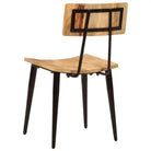 Eetkamerstoelen in antieke stijl van massief mangohout - Eetkamerstoelen