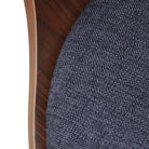 Eetkamerstoelen met beuken poten en hoogte armleuning voor comfort - Eetkamerstoelen