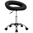 Eetkamerstoelen met graden draaibaar en verchroomd staal design - Eetkamerstoelen