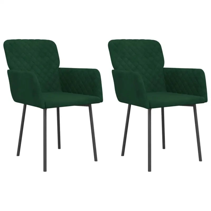 Eetkamerstoelen met hoogte armleuning en luxe fluweel ontwerp - Eetkamerstoelen