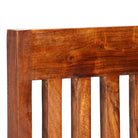 Eetkamerstoelen set van 4 met massief acaciahout en uniek design - Eetkamerstoelen
