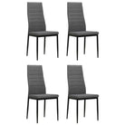 Eetkamerstoelen Set van 6 levering bevat eigentijds en duurzaam ontwerp - Lichtgrijs / 4 - Eetkamerstoelen