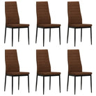 Eetkamerstoelen Set van 6 levering bevat eigentijds en duurzaam ontwerp - Eetkamerstoelen