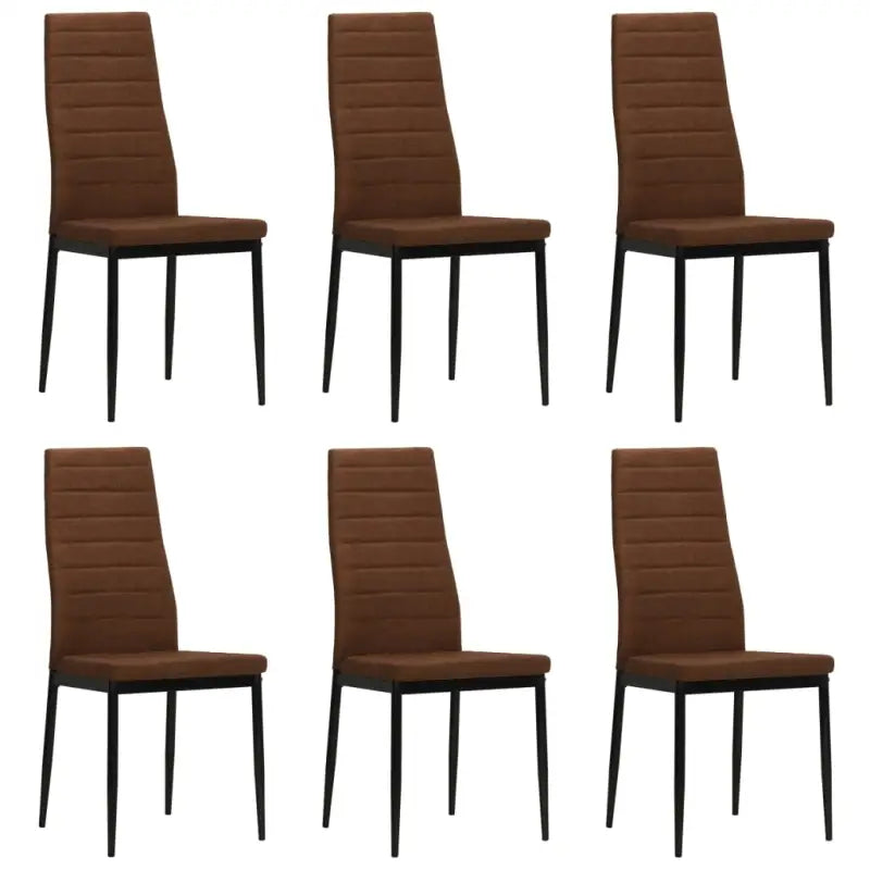 Eetkamerstoelen Set van 6 levering bevat eigentijds en duurzaam ontwerp - Eetkamerstoelen