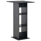 Eettafel en bartafel in een strak en tijdloos ontwerp - Zwart / 1 - Eettafels