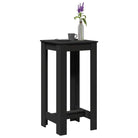 Eettafel met bewerkt hout voor stijl en duurzaamheid in je ruimte - Zwart / 1 / 51 cm - Eettafels