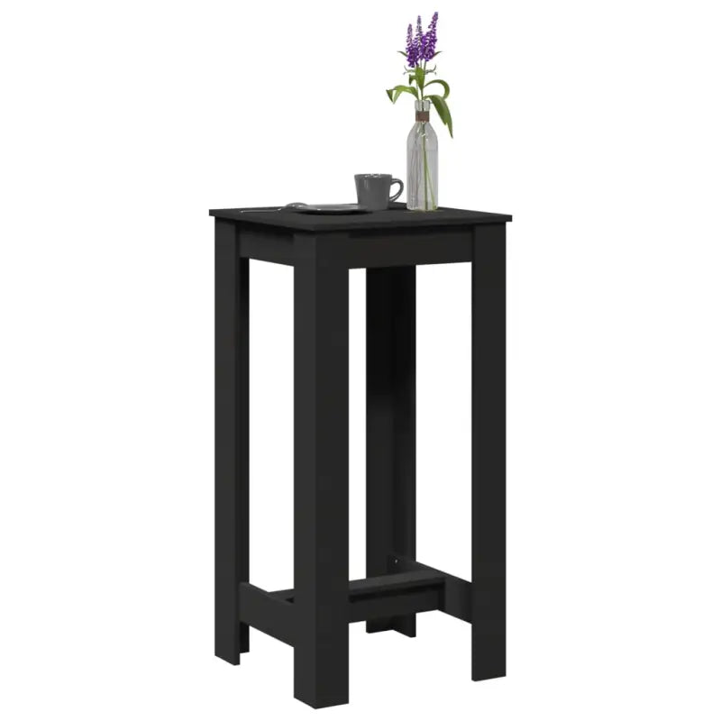 Eettafel met bewerkt hout voor stijl en duurzaamheid in je ruimte - Zwart / 1 / 51 cm - Eettafels