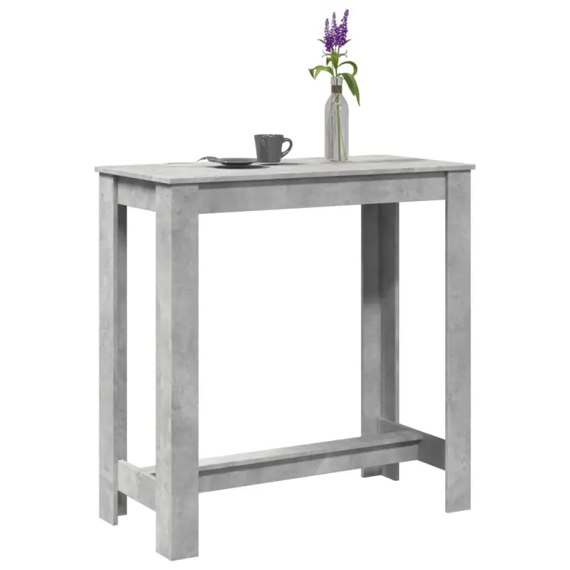 Eettafel met bewerkt hout voor stijl en duurzaamheid in je ruimte - Betongrijs / 1 / 102 cm - Eettafels