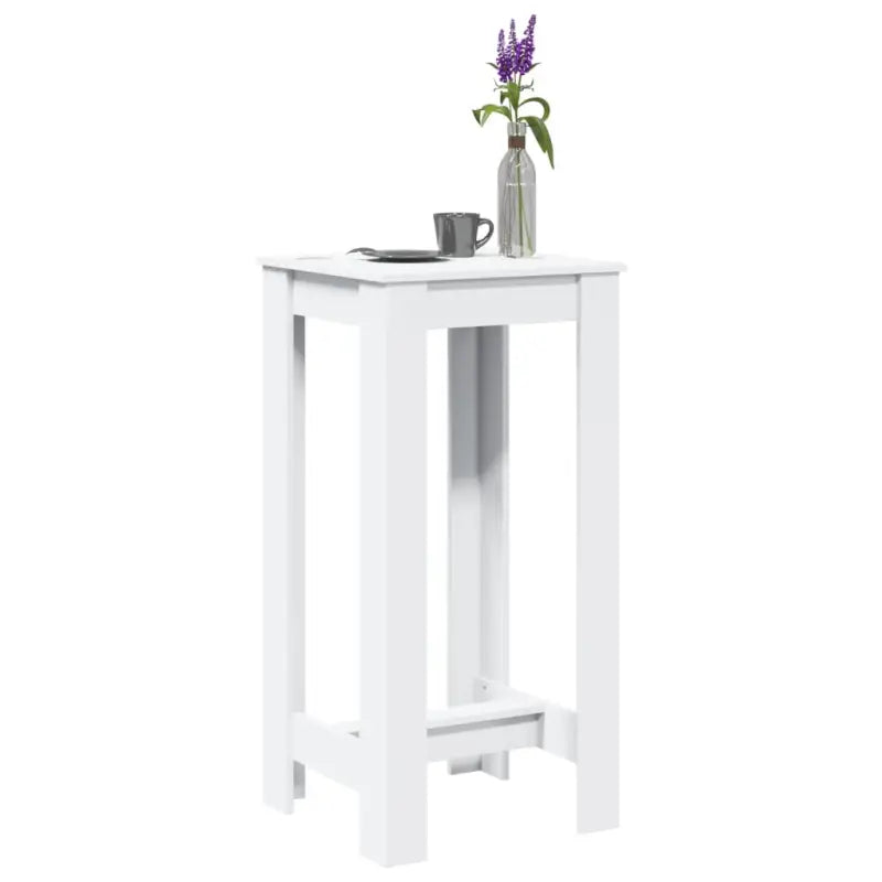 Eettafel met bewerkt hout voor stijl en duurzaamheid in je ruimte - Wit / 1 / 51 cm - Eettafels