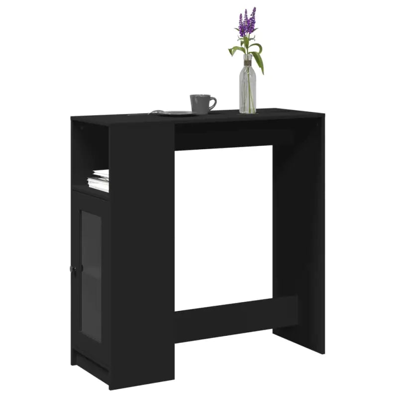 Eettafel met bewerkt hout voor stijl en duurzaamheid - Zwart / 1 - Eettafels