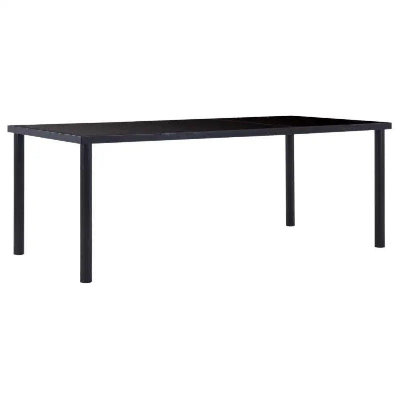 Eettafel met gehard glas voor moderne keukens en eetkamers - 200 x 100 x 75 cm / 1 - Eettafels
