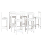 Eettafel met massief grenenhout voor gezellige maaltijden en wijnmomenten - Eetkamersets