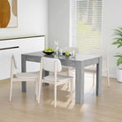 Eettafel met strak en eenvoudig ontwerp voor elke kamer - Betongrijs / 1 - Eettafels