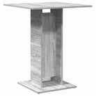 Eettafel van bewerkt hout in grijs Sonoma met eenvoudig schoon onderhoud - Eettafels