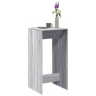 Eettafel van bewerkt hout in Grijs Sonoma voor duurzame stijl - Grijs sonoma / 1 / 51 cm - Eettafels