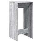 Eettafel van bewerkt hout in Grijs Sonoma voor duurzame stijl - Eettafels