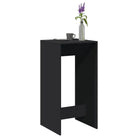 Eettafel van bewerkt hout in Grijs Sonoma voor duurzame stijl - Zwart / 1 / 51 cm - Eettafels