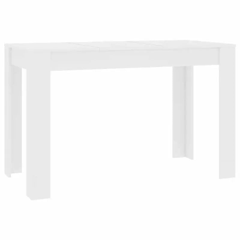 Eettafel van bewerkt hout met eenvoudig ontwerp en vochtige doek onderhouden - Eettafels