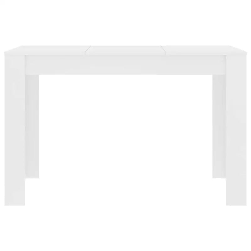 Eettafel van bewerkt hout met eenvoudig ontwerp en vochtige doek onderhouden - Eettafels