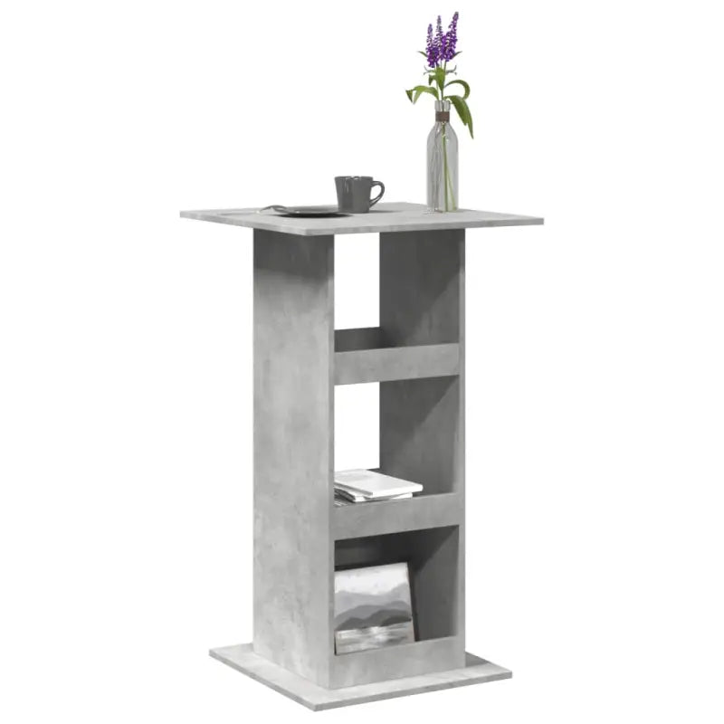 Eettafel van bewerkt hout voor een duurzame en stijlvolle ruimte - Betongrijs / 1 - Eettafels