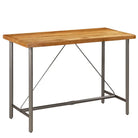 Eettafel van gerecycled teakhout voor een duurzame keukenstijl - Eettafels