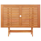 Eettafel van massief eucalyptushout voor buiten genieten - Tuintafels