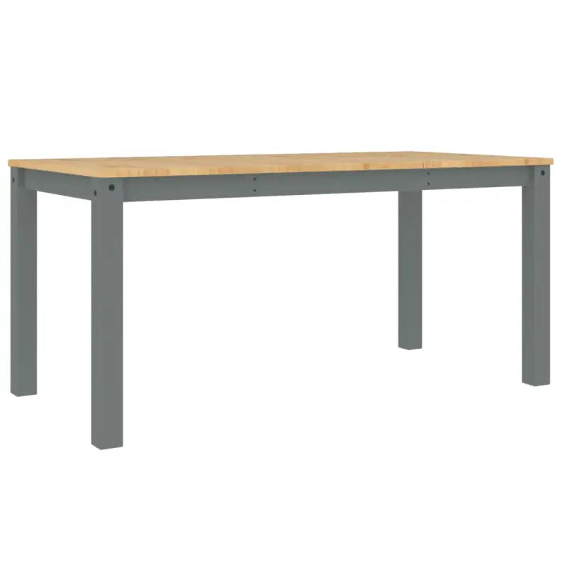 Eettafel van massief grenenhout eenvoudig schoon en minimalistisch - Eettafels