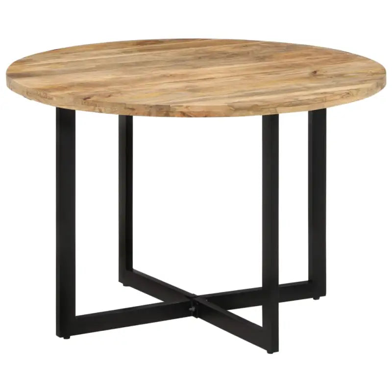 Eettafel van massief mangohout met elegant ontwerp - Eettafels