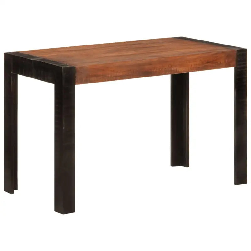 Eettafel van massief ruw mangohout voor een uniek meubelstuk - Honingbruin / 120 x 60 x 76 cm / 1 - Eettafels