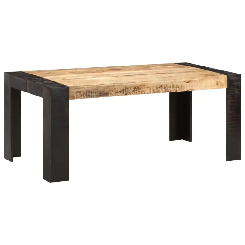 Eettafel van massief ruw mangohout voor een uniek meubelstuk - Eettafels