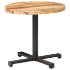 Eettafel van ruw mangohout met natuurlijke afwerking voor binnen en tuin - Eettafels