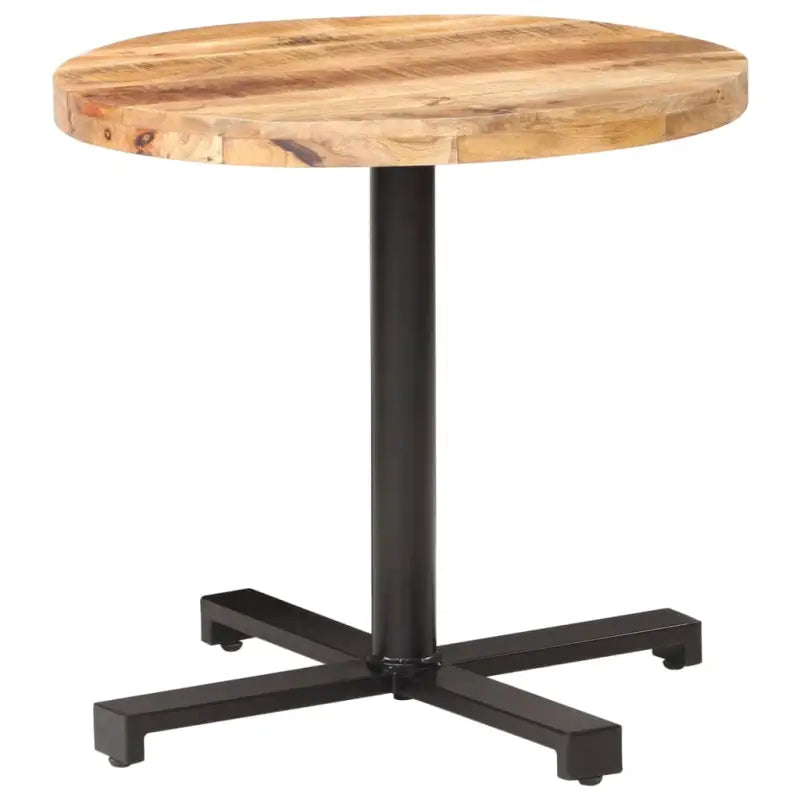 Eettafel van ruw mangohout met natuurlijke afwerking voor binnen en tuin - Eettafels