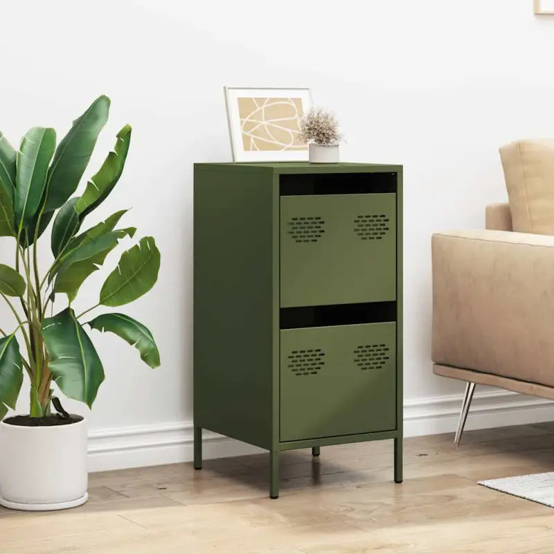 Elegant dressoir met robuust koudgewalst staal voor huis en kantoor - Dressoirs & buffetkasten
