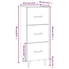 Elegant dressoir van bewerkt hout voor een stijlvolle en praktische woonkamer - Dressoirs & buffetkasten