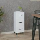 Elegant dressoir van bewerkt hout voor een stijlvolle en praktische woonkamer - Wit / 1 - Dressoirs & buffetkasten