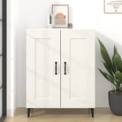 Elegant dressoir van bewerkt hout voor jouw woonkamer - Wit / 1 - Dressoirs & buffetkasten