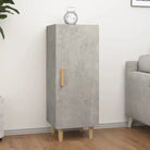 Elegant dressoir van bewerkt hout voor woonkamer en praktische opbergruimte - Betongrijs / 1 - Dressoirs & buffetkasten