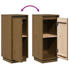 Elegant dressoir van massief grenenhout met klassieke uitstraling - Dressoirs & buffetkasten