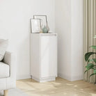 Elegant dressoir van massief grenenhout met klassieke uitstraling - Wit / 1 - Dressoirs & buffetkasten