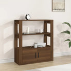Elegant dressoirs van bewerkt hout met hoge kwaliteit en stabiliteit - bruin eikenkleur / 1 - Dressoirs & buffetkasten