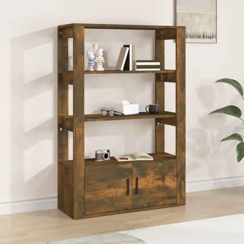 Elegant dressoirs van bewerkt hout voor een stijlvolle woonruimte - Gerookt eiken / 1 - Dressoirs & buffetkasten