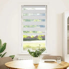 Elegant duo rolgordijn voor een moderne en stijlvolle woning - Wit / 60 x 120 cm - Jaloezieën & rolgordijnen